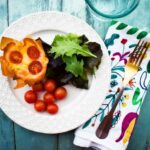 Vegan cheese red pepper filo hand pies