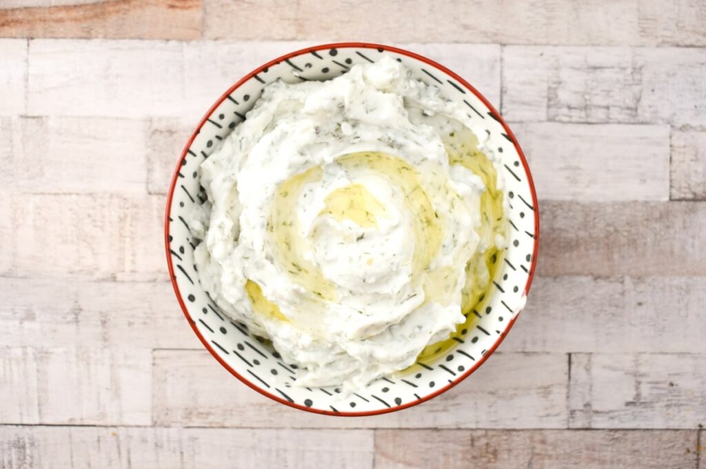 Vegan Whipped Feta Cheese