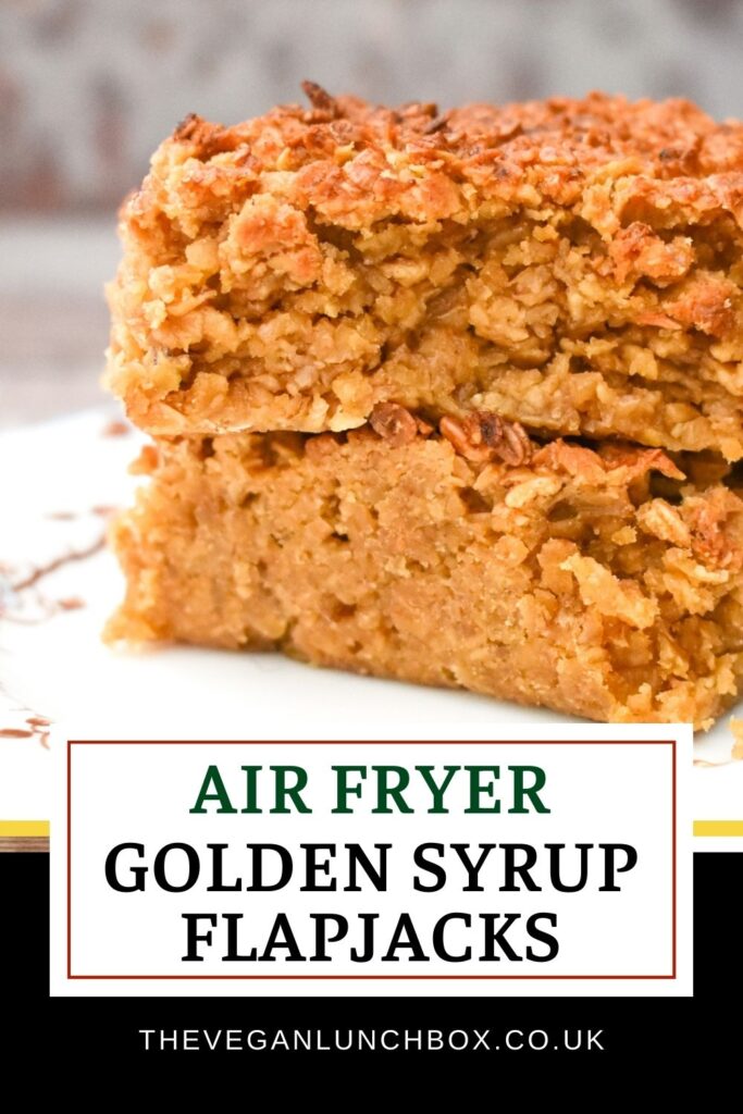 AIR FRYER GOLDEN SYRUP FLAPJACKS RECIPE