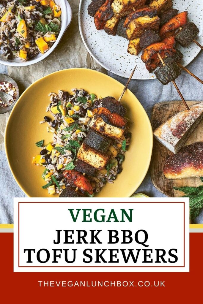 Jerk BBQ Tofu Skewers recipe