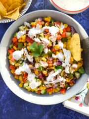 VeganTex Mex Corn Chopped Salad