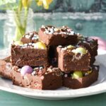 Vegan Mini Egg Easter Fudge