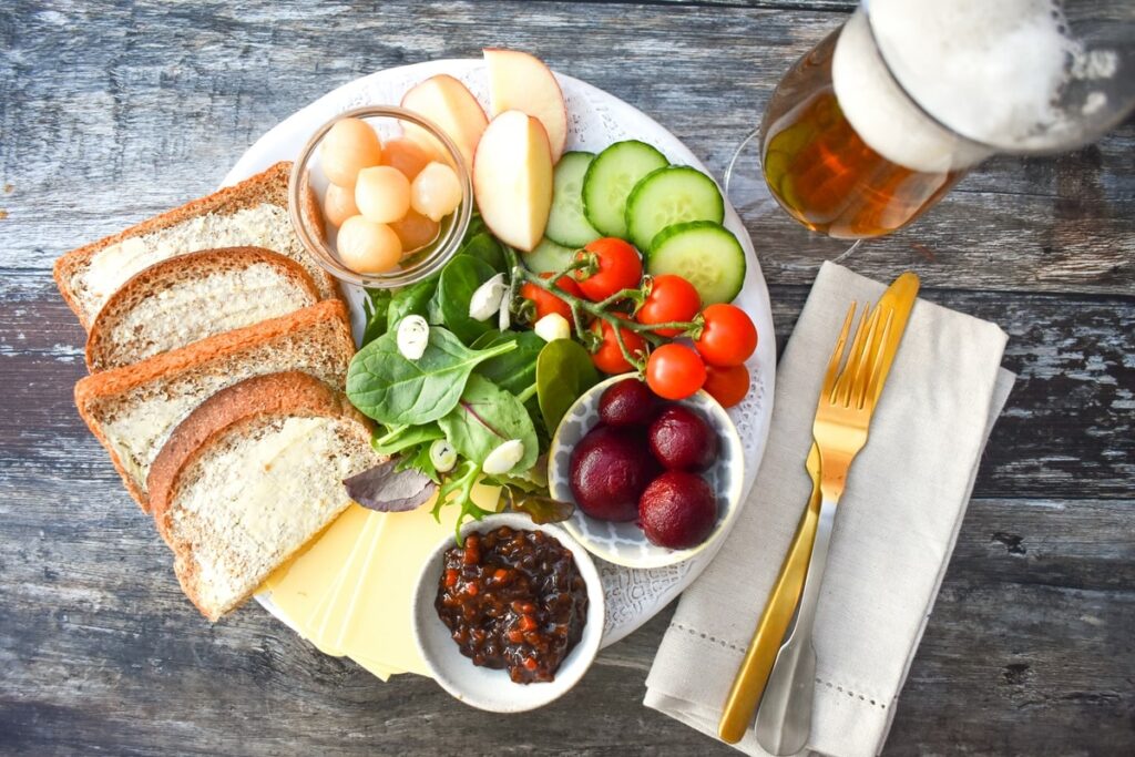 Vegan Ploughman's Lunch