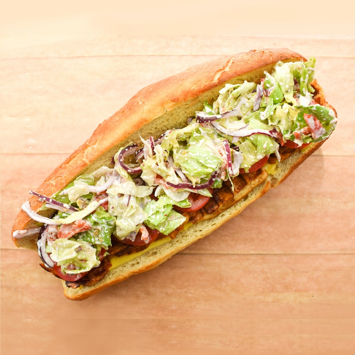 Vegan Grinder Salad Sandwich! SOOOO Good! 🥪 