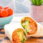 Chickpea Wrap with Sriracha