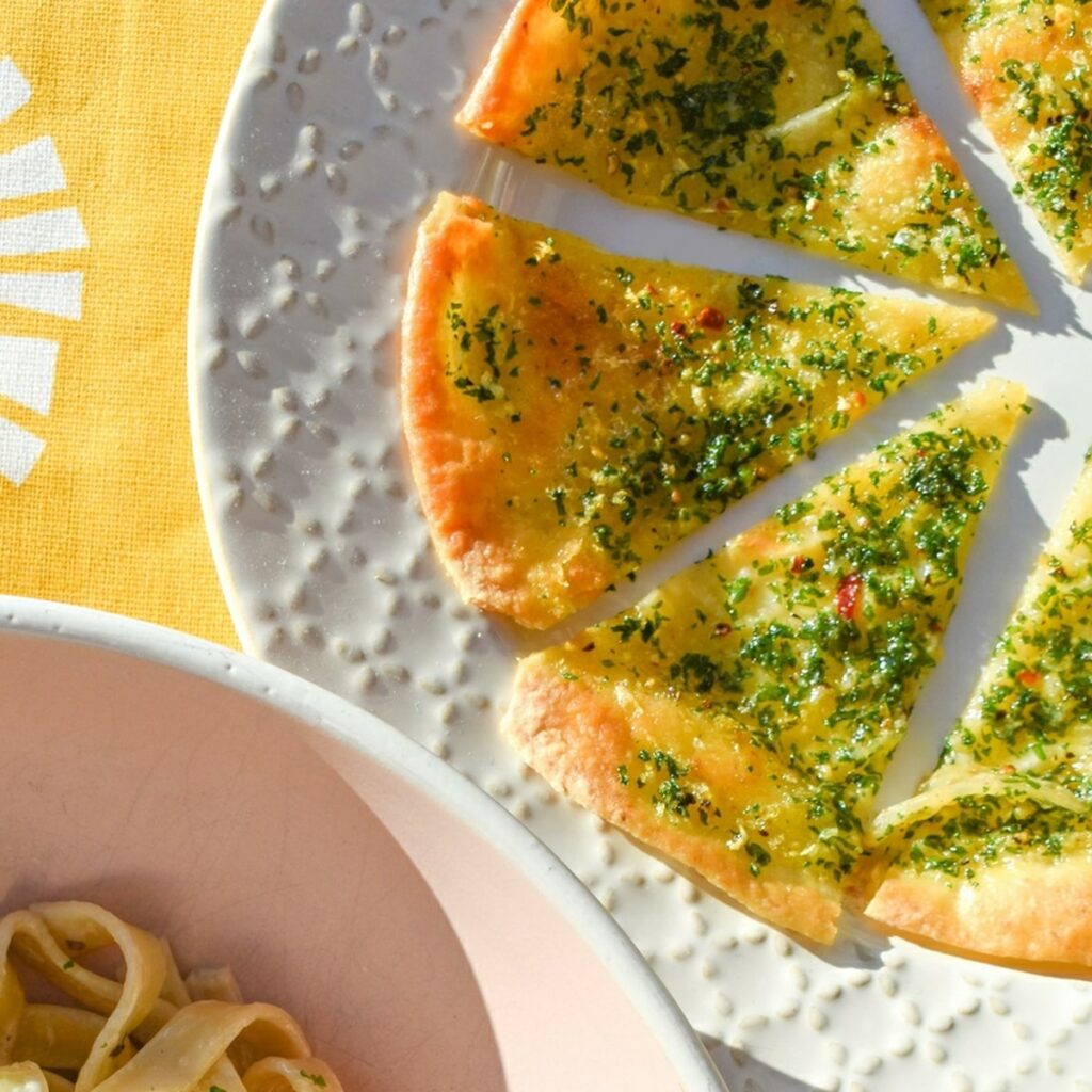 Quick Vegan Air Fryer Garlic Bread