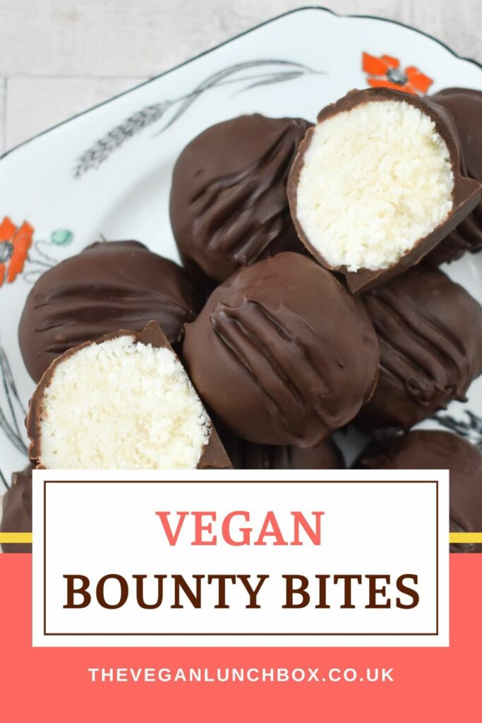 Vegan Bounty Bites Recipe Pin