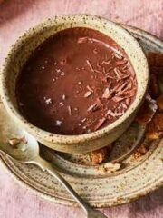 easy vegan chocolate pots