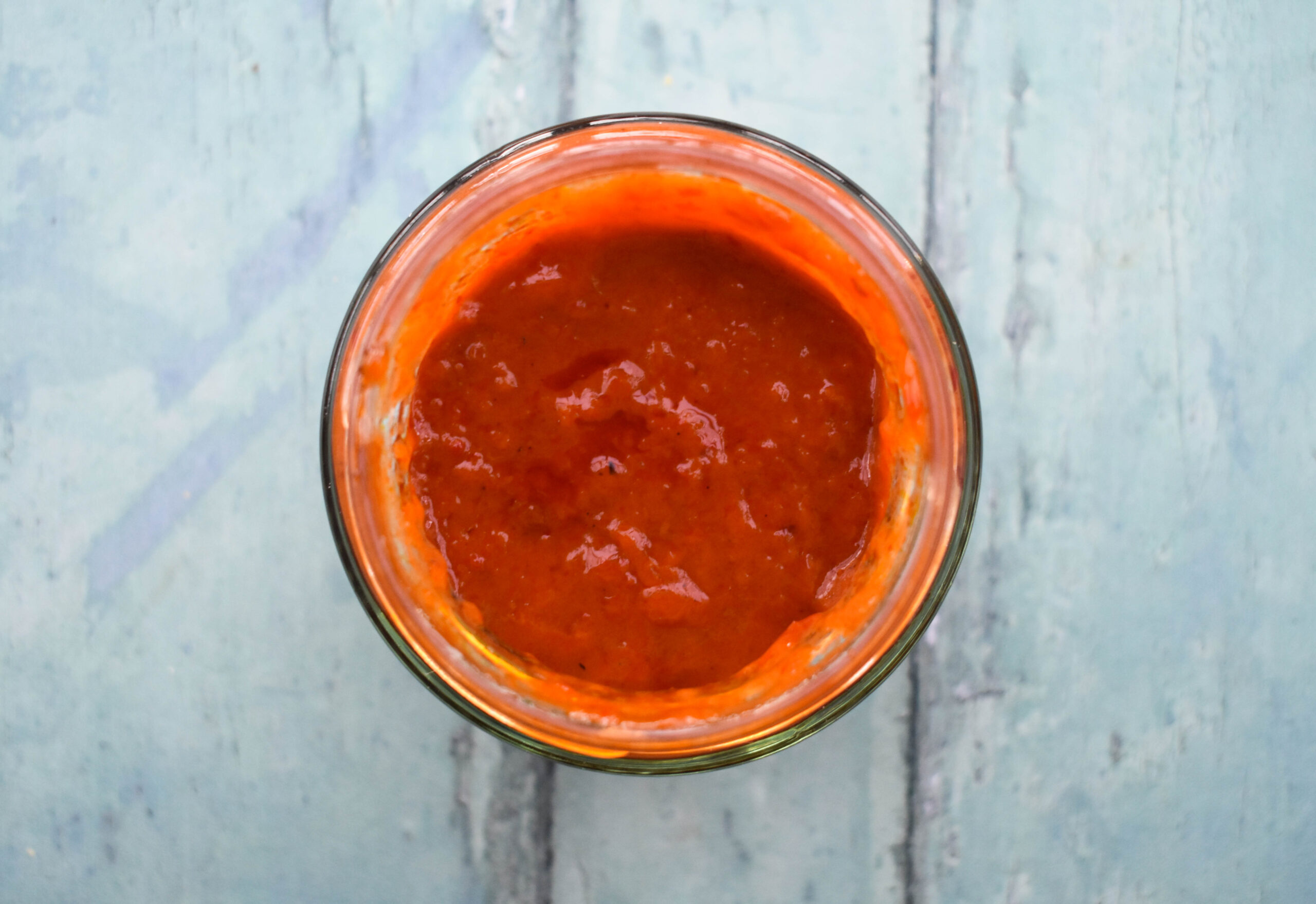 jar of red pepper paste.