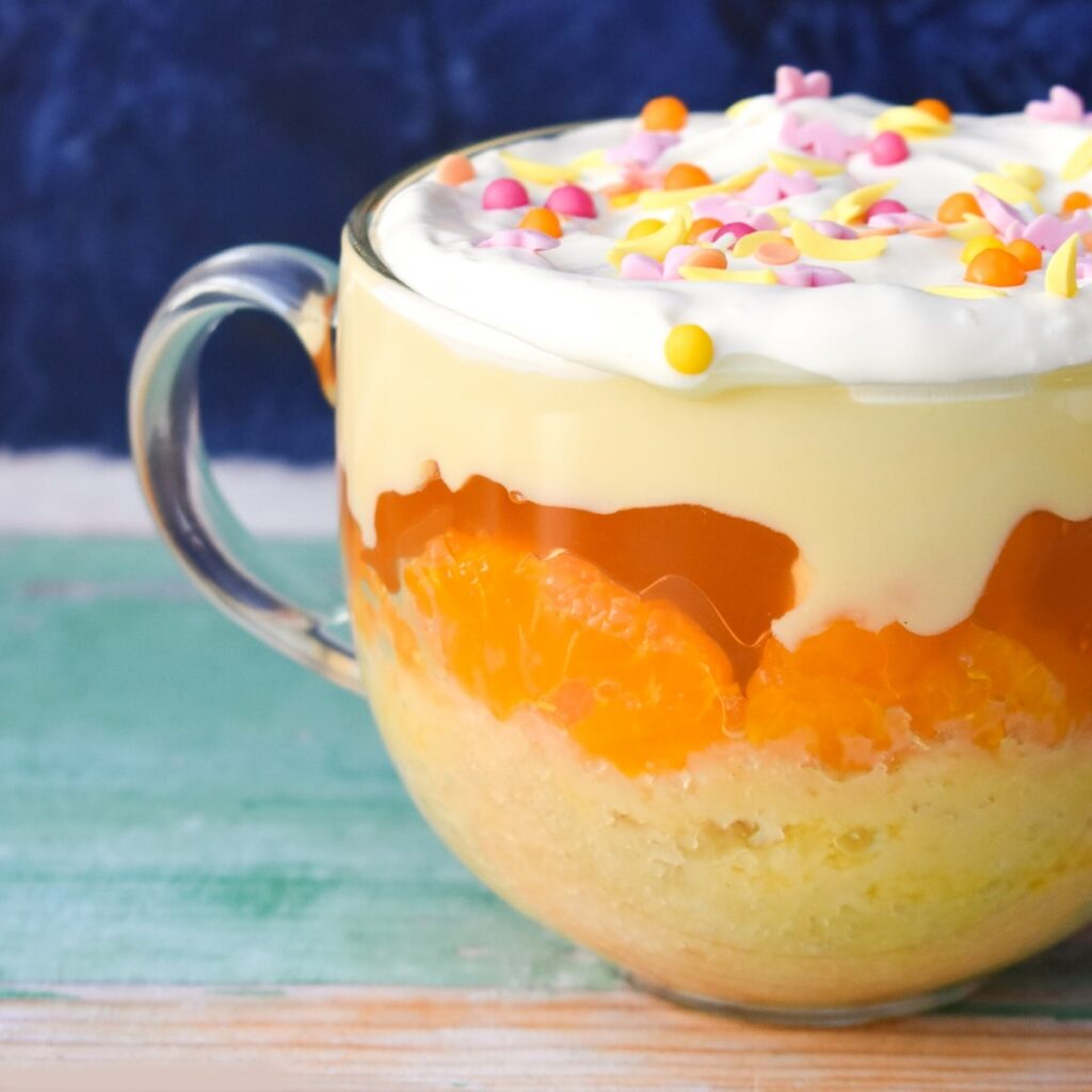 quick and easy vegan trifle