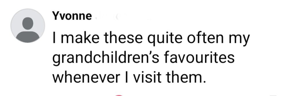 readers comment - granchildrens favourite.