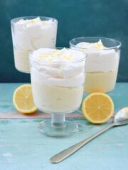 Quick & Easy Vegan Lemon Mousse - Dairy-Free Dessert.