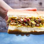 Vegan Chopped Falalfel Salad Sandwich