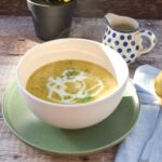 Dairy-free baked potato soup.