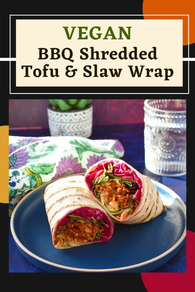 Vegan BBQ Shredded Tofu Wraps Recipe