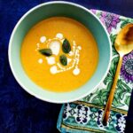 .Sweet Potato & Peanut Butter Soup.