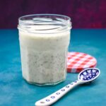 Vegan Greek feta salad dressing.