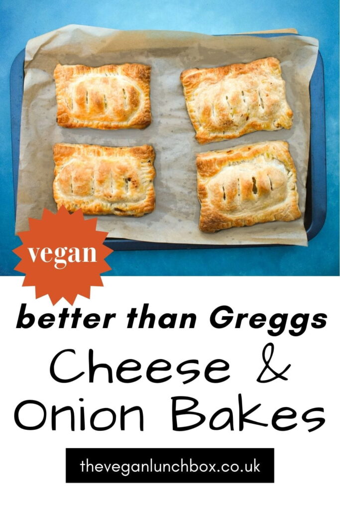 Better than Greggs Vegan Cheese & Onion Bakes