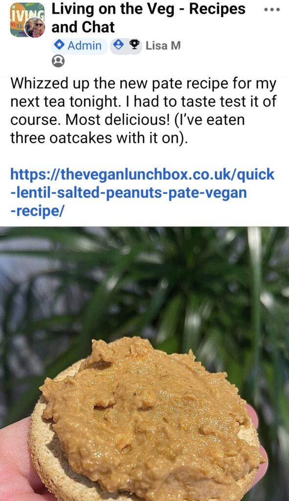 readers photo and comment - most delicious.