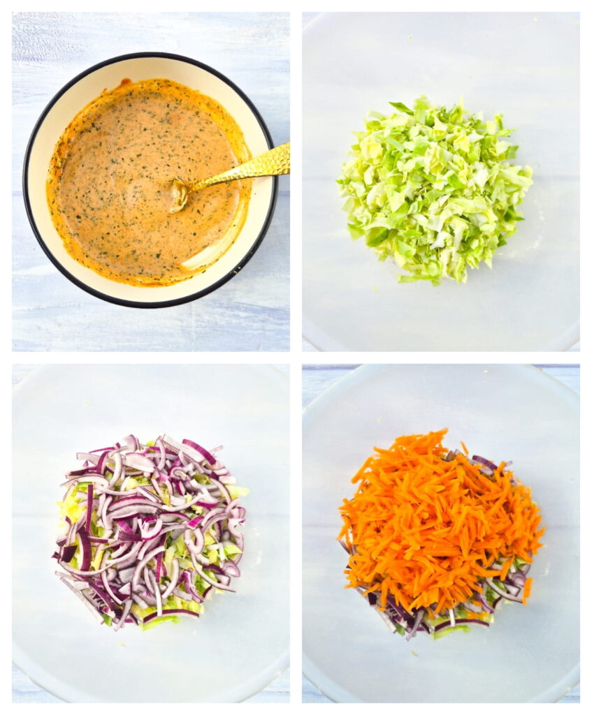 thousand island slaw - step 2.