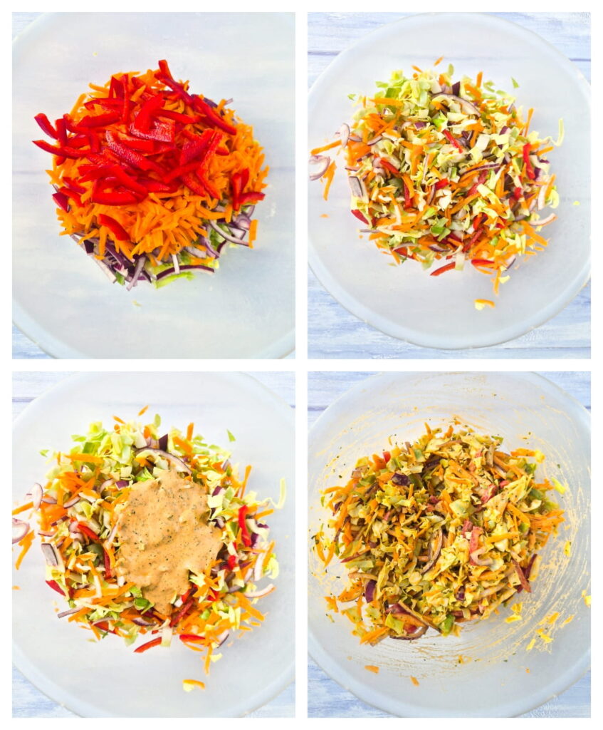 thousand island slaw - step 3.